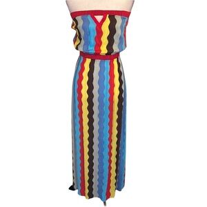 NWOT Sz Small colorful dress/bathing suit cover up